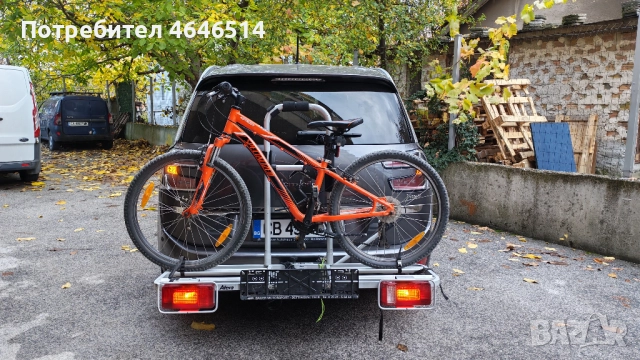 велобагажник за теглич Atera, снимка 3 - Аксесоари за велосипеди - 52352995