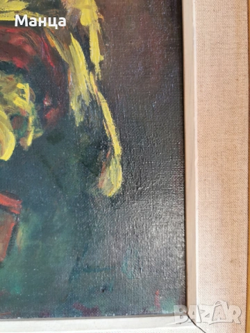 Стара картина от Италия, снимка 3 - Картини - 53859564