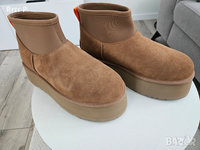 UGG Australia Classic Mini Dipper – оригинални дамски зимни боти, снимка 3 - Дамски боти - 53159076