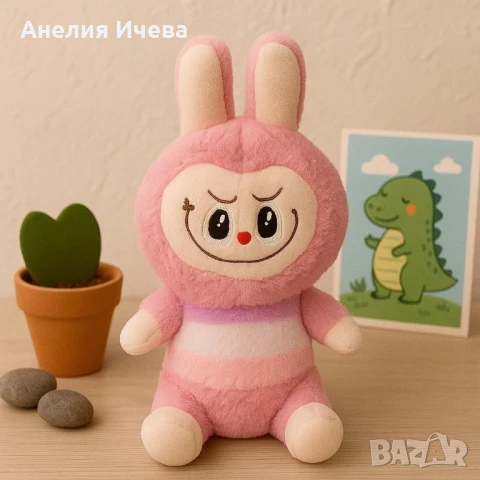 Labubu 25 см, снимка 3 - Плюшени играчки - 51069974