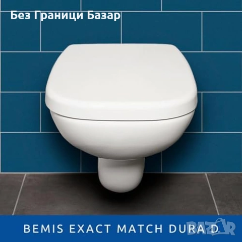 Нова wc седалка за Duravit D-Code бяла бързо сваляне лесно почистване, снимка 5 - Други стоки за дома - 53738482
