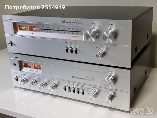 Philips Siera A-8000 и T-8000, снимка 3 - Ресийвъри, усилватели, смесителни пултове - 46517438