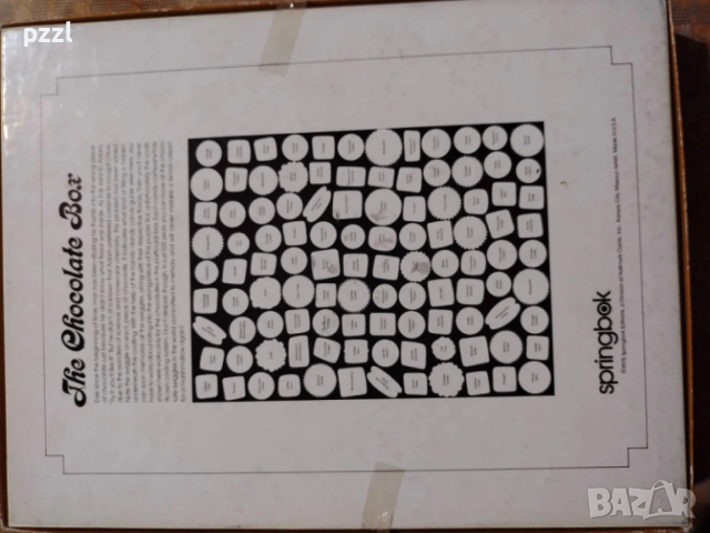 Пъзел "The Chocolate Box” Springbok 1975г. 500 части, снимка 6 - Пъзели - 53606818