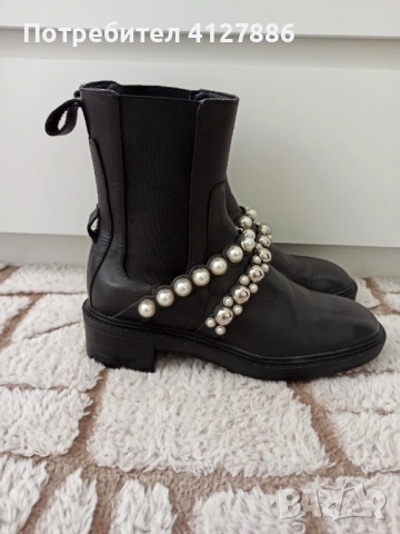 Дамски боти Zara, снимка 2 - Дамски боти - 53744140