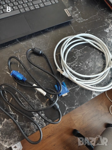 VGA cable, LAN cable, интернет кабел, кабел за монитор, видео кабел, пач кабел.