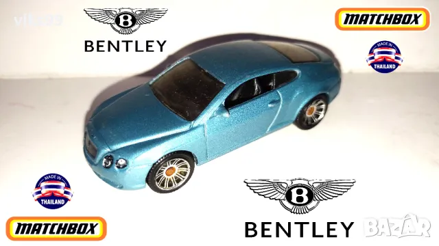 Matchbox BENTLEY CONTINENTAL GT - Мащаб 1:64, снимка 1 - Колекции - 48731993