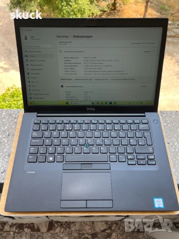 Dell Latitude 7480 (i5-6300U, 16GB DDR4, 256GB SSD), снимка 4 - Лаптопи за работа - 50928902