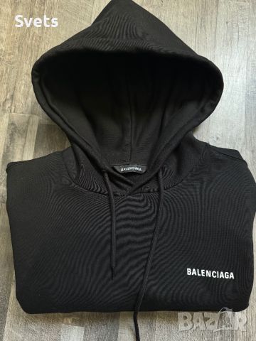 Balenciaga Hoodie, снимка 4 - Суичъри - 46749535