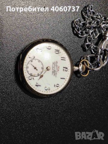 Старинен часовник Delta, снимка 4 - Антикварни и старинни предмети - 45695554