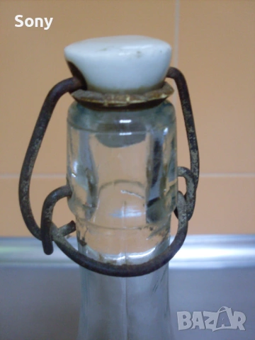 Старо колекционерско лимонадено шише., снимка 5 - Антикварни и старинни предмети - 53665215