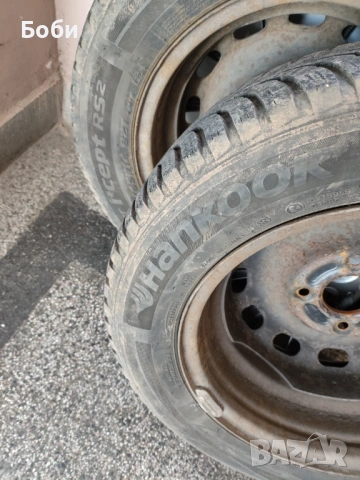Гуми зимни Hankook 4 бр. С джанти, снимка 4 - Гуми и джанти - 53696898