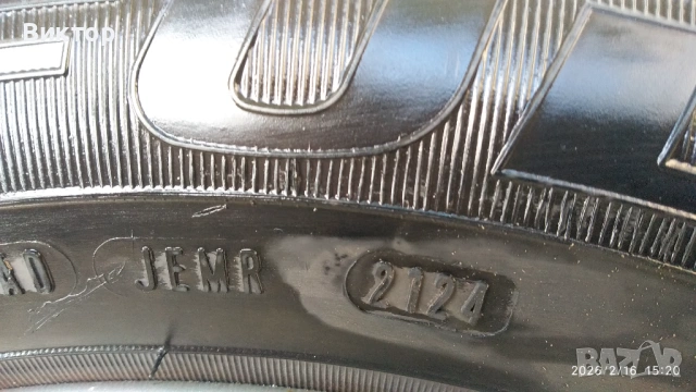 Оригинални джанти Пежо 15 цола с нови гуми-Fulda Дот-2024 зимни.185/65/15, снимка 6 - Гуми и джанти - 53498045