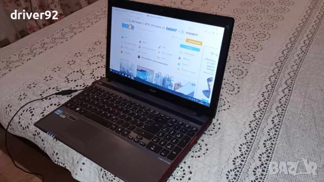 Acer 5755G и7 процесор 15.6 инча екран с 8 гб рам 500 гб хард с 2 гб видео карта уиндоус 10, снимка 4 - Лаптопи за дома - 47431025