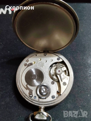 Джобен часовник - JUNGHANS - ГЕРМАНИЯ - ПЕРФЕКТЕН, снимка 18 - Джобни - 49241222