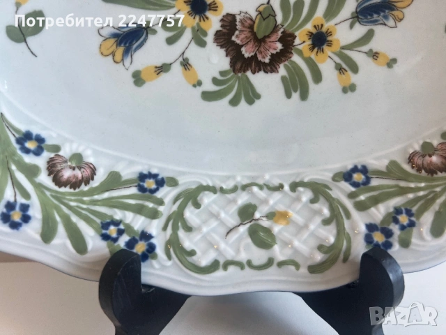 Фруктиера порцелан Nancy, снимка 8 - Антикварни и старинни предмети - 54005678