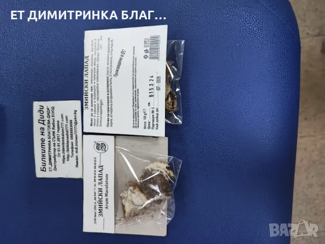 Змийски лапад при Хемороиди, Кашлица, малария, тумори, пясък и камъни в бъбреци, киселини в стомаха, снимка 9 - Други - 49876378