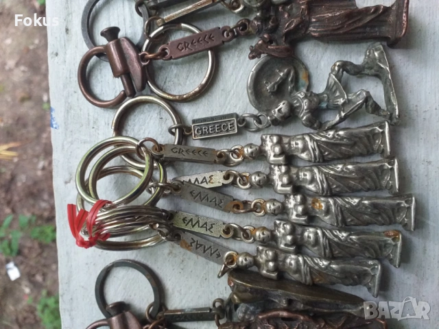 Голям лот метални ключодържатели, снимка 3 - Антикварни и старинни предмети - 53478126