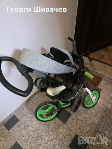 Триколка и двуколка, снимка 5 - Детски велосипеди, триколки и коли - 53884647