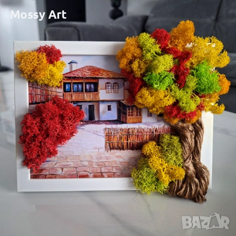 Декорации със скандинавски мъх