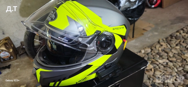 Каска Airoh-отваряема размер L, снимка 6 - Аксесоари и консумативи - 52860042