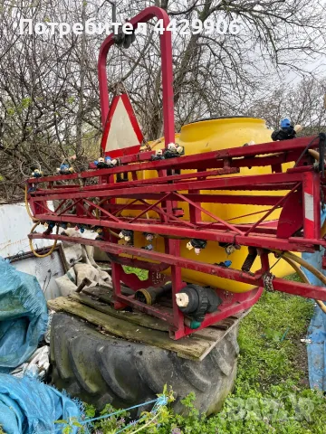 Навесна пръскачка, снимка 3 - Селскостопанска техника - 49716256