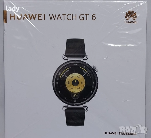 Часовник HUAWEI Watch GT 6, 41 mm. Black Silicone. Неразпечатван., снимка 2 - Дамски - 52669454