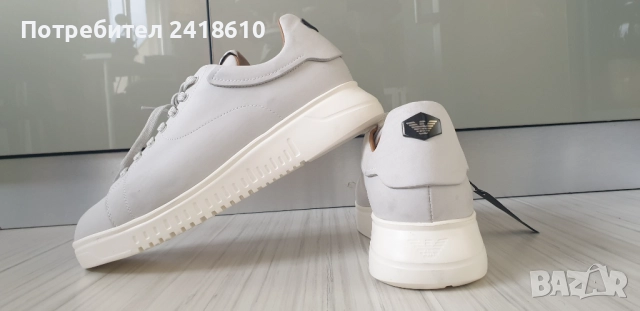 Emporio Armani Made In Italy Mens Size 43/2.5 - 28.2см НОВО! ОРИГИНАЛ! Мъжки спортно - елегантни обу, снимка 12 - Спортно елегантни обувки - 52353849