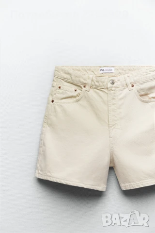 Zara дънкови къси панталони/бермуди, размер 40/М, снимка 2 - Къси панталони и бермуди - 51013227