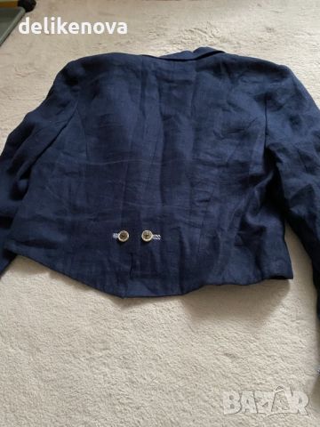 Perry 100% Лен Ново спортно-елегантно сако, снимка 7 - Сака - 45748802