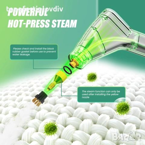 Парочистачка Hombasing,2500 W,4.5 бара,Гаранция, снимка 3 - Парочистачки и Водоструйки - 53654799