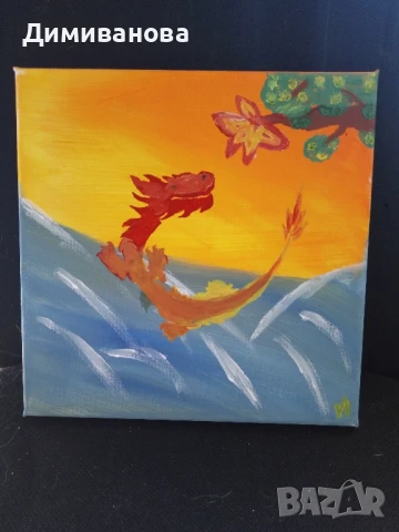 Рисунка върху платно, снимка 5 - Картини - 50483933