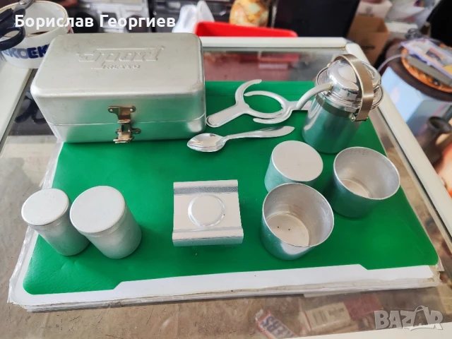 Малка туристическа кафеварка sport presso