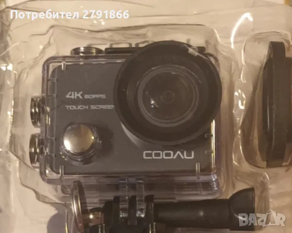 COOAU 4K20MP WiFi екшън камера външен микрофон дистанционно подводна, снимка 2 - HD камери - 48264772