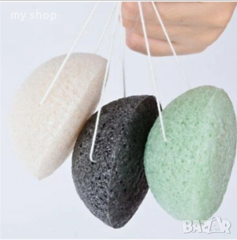 Нова!Гъба за лице конджак