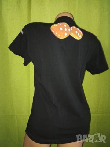 Тениска в черно с щампа - казино М, снимка 3 - Тениски - 45698032