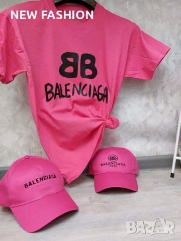 Дамски Памучни Тениски : XS-2XL: BALENCIAGA , снимка 1 - Тениски - 46759698