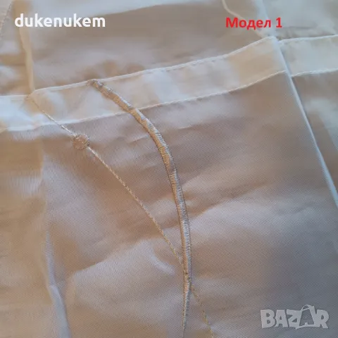 НОВА! Римска щора с халки, полупрозрачно перде с бродерия, снимка 3 - Пердета и завеси - 50020135