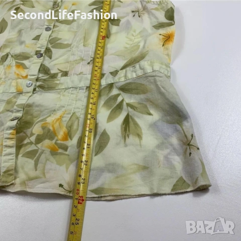 Havana Jacks Cafe дамска хавайска риза размер М, снимка 3 - Ризи - 54173631