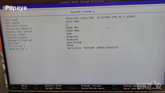 Lenovo Tiny M630e Mini PC Intel Core i3-8145U, снимка 6 - За дома - 52709440
