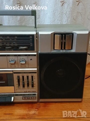 Радио касетофон SIMENS Club 782 , снимка 2 - Радиокасетофони, транзистори - 53153602