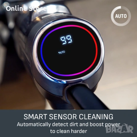 Tefal X-CLEAN 4 безжична прахосмукачка за мокро и сухо почистване GF5035M0, снимка 5 - Прахосмукачки - 54169922