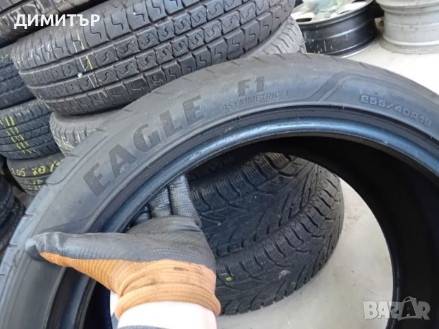 2 бр.летни гуми Goodyear 255 40 19 dot1118 цената е за брой!, снимка 6 - Гуми и джанти - 45749652