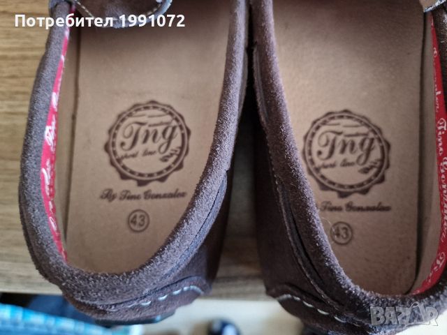 Продавам мъжки обувки Jino Sonzalez, снимка 2 - Мокасини - 45195362