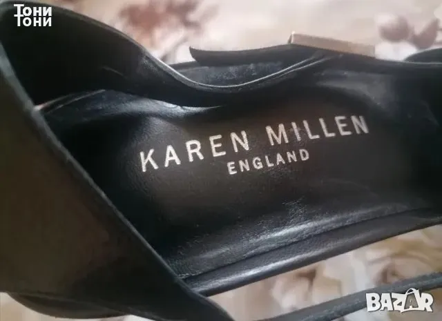 KAREN MILLEN Оригинал Дамски Сандали от Естествена Кожа Нови , снимка 4 - Сандали - 46911639