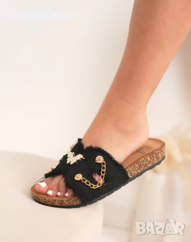 Дамски летни чехли, 3цвята , снимка 2 - Сандали - 50489817