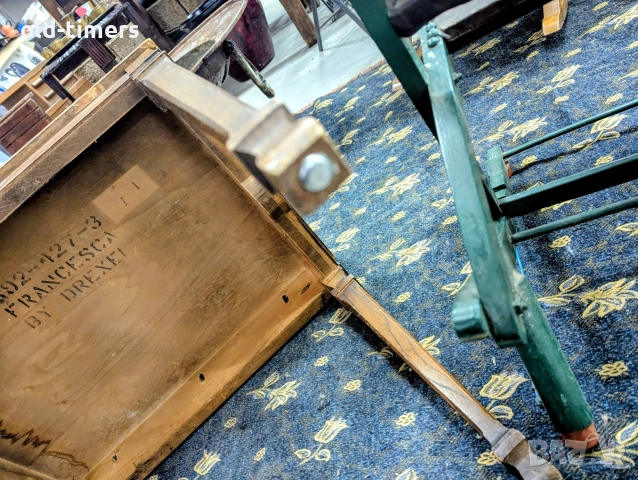 Рядък сет масички DREXEL (USA) – Колекция Francesca (1960-те), снимка 3 - Антикварни и старинни предмети - 53276574