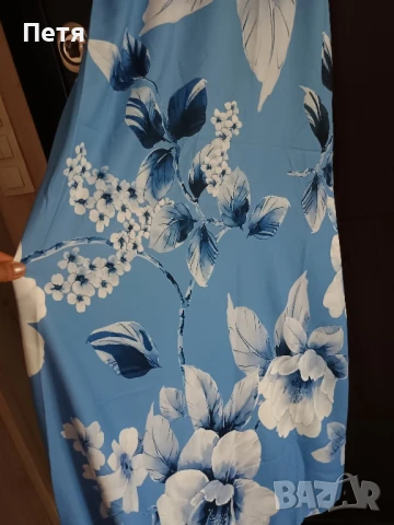 нова дълга рокля Л-ХЛ размер , снимка 2 - Рокли - 51117782