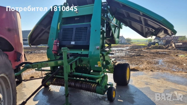 Балировачка/Сламопреса John Deere 854L, снимка 2 - Селскостопанска техника - 52540746