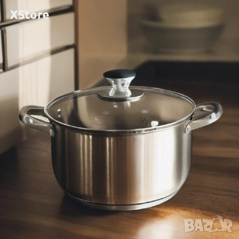 Тенджера Voltz Индукция, Неръждаема стомана