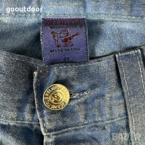Мъжки дънки True Religion vintage Geno Denim Jeans, снимка 3 - Дънки - 44991721